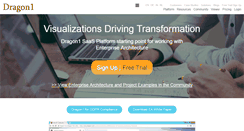 Desktop Screenshot of dragon1.com